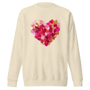 Heart Premium Sweatshirt-Phoenix Styles