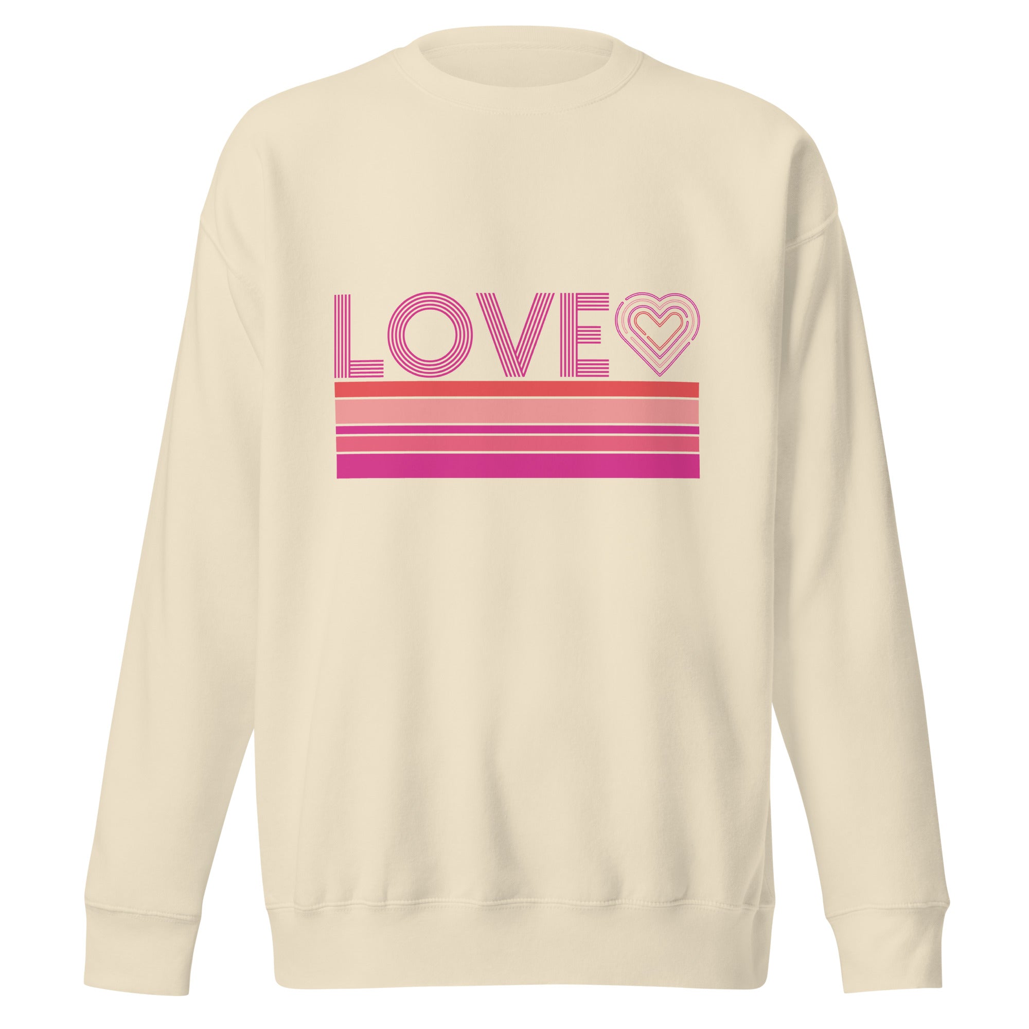 Love Premium Sweatshirt-Phoenix Styles