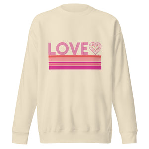 Love Premium Sweatshirt-Phoenix Styles