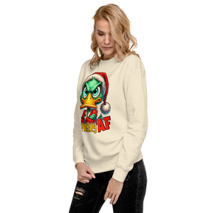 Merry AF Unisex Premium Sweatshirt-Phoenix Styles