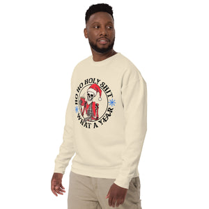 Ho Ho Holy Shit Premium Sweatshirt-Phoenix Styles