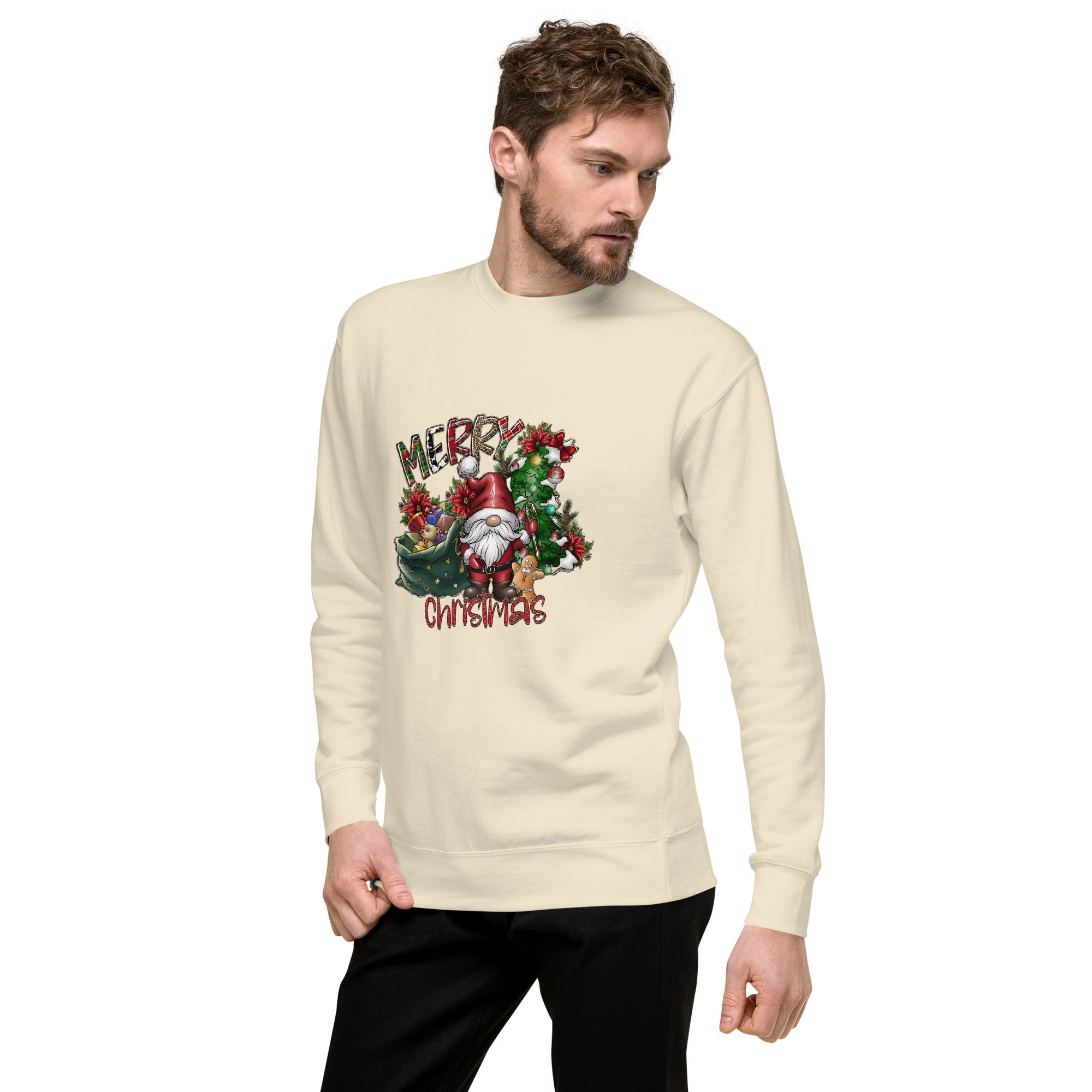 Merry Christmas Premium Sweatshirt-Phoenix Styles