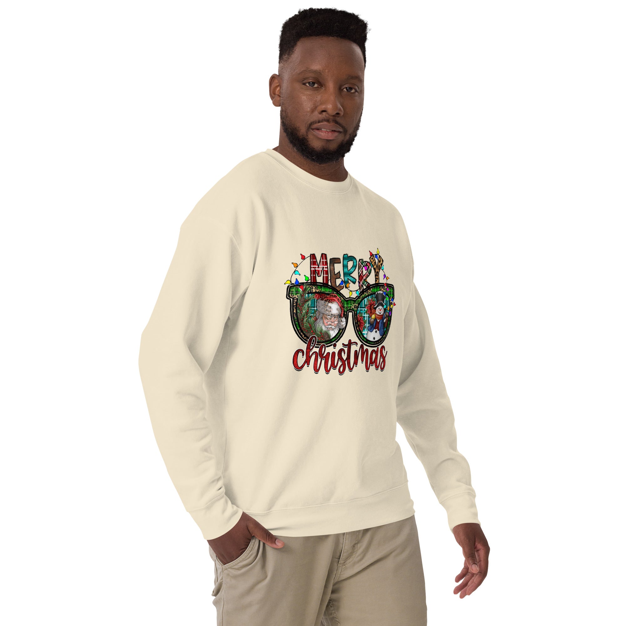 Merry Christmas Premium Sweatshirt-Phoenix Styles