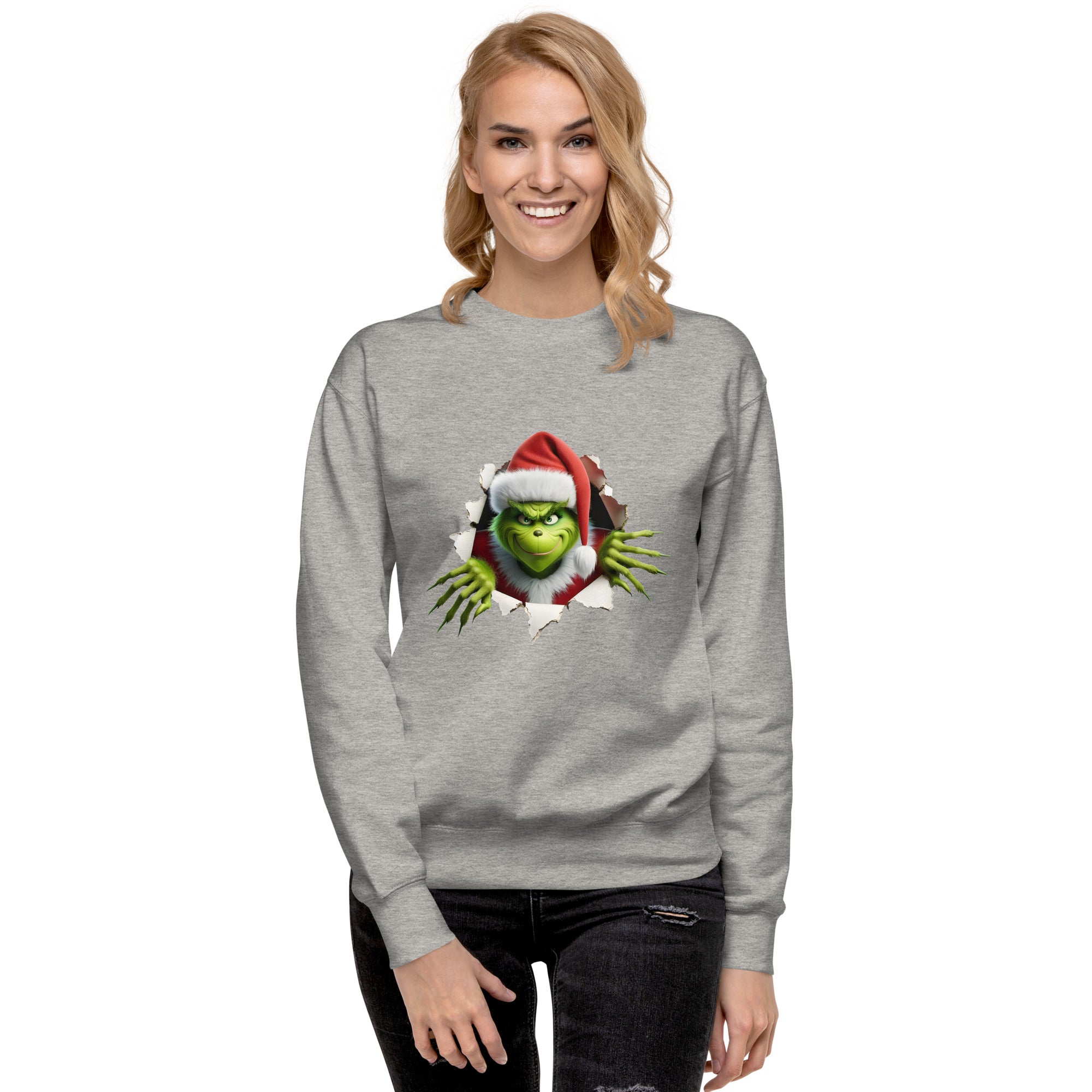 Funny Christmas Character Premium Sweatshirt-Phoenix Styles