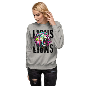 Lions Lions Unisex Premium Sweatshirt-Phoenix Styles