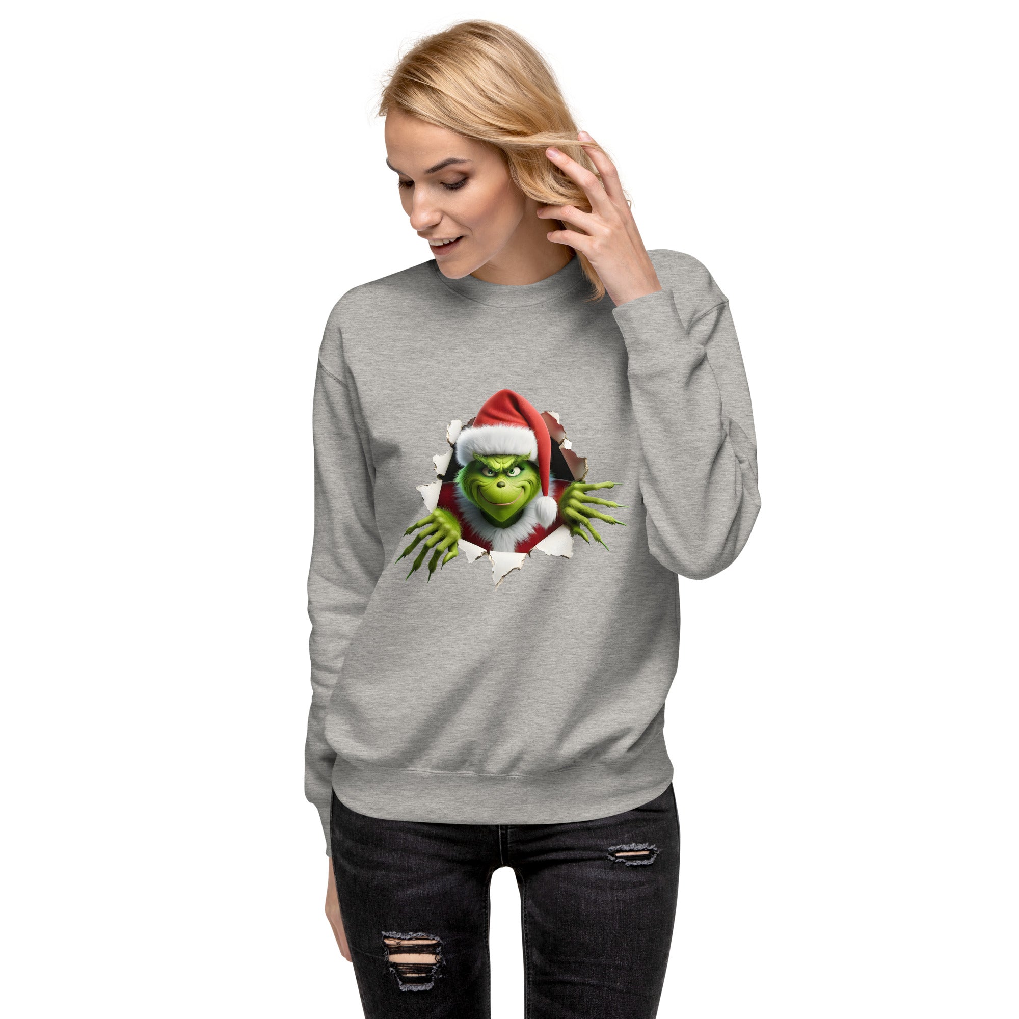 Funny Christmas Character Premium Sweatshirt-Phoenix Styles