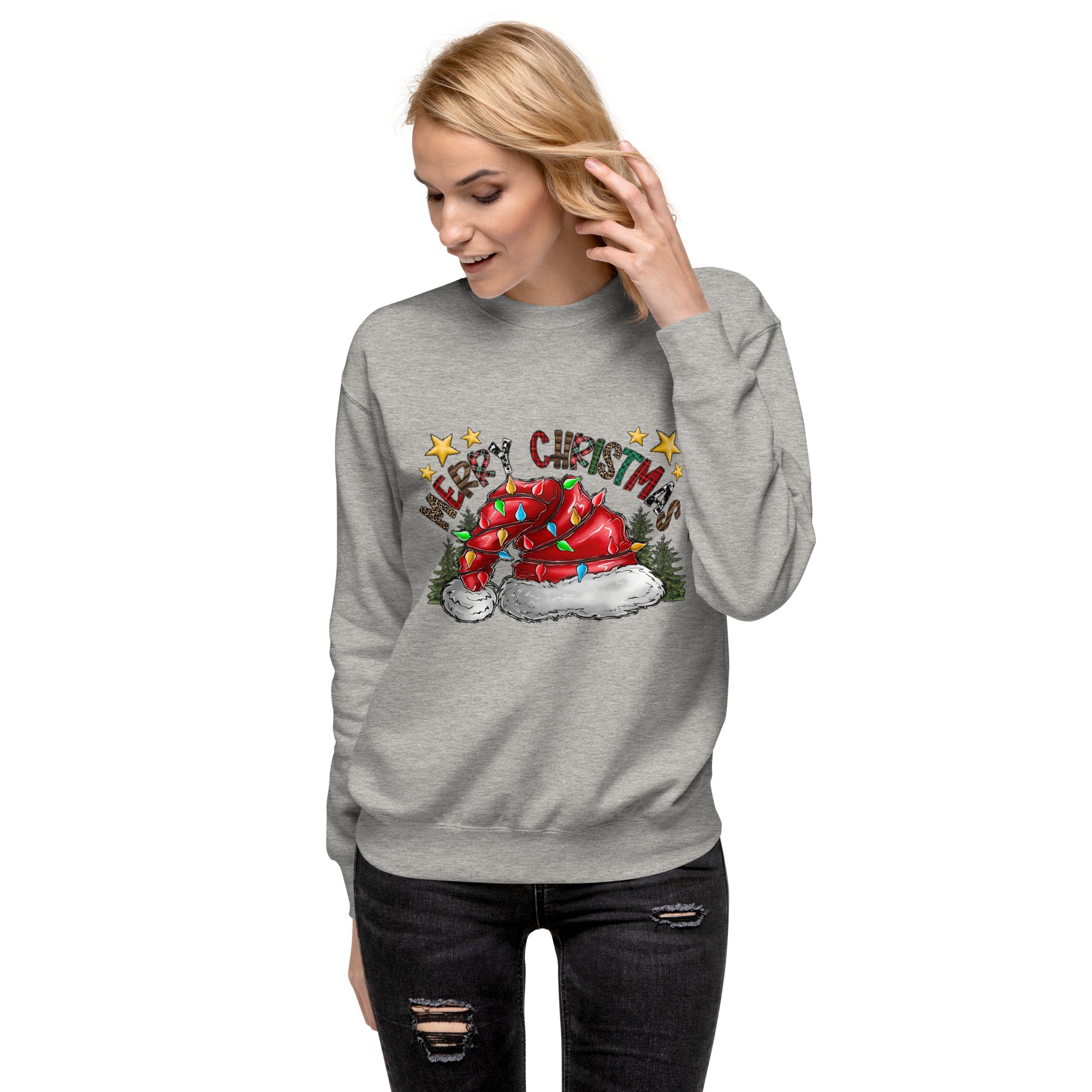 Merry Xmas Unisex Premium Sweatshirt-Phoenix Styles