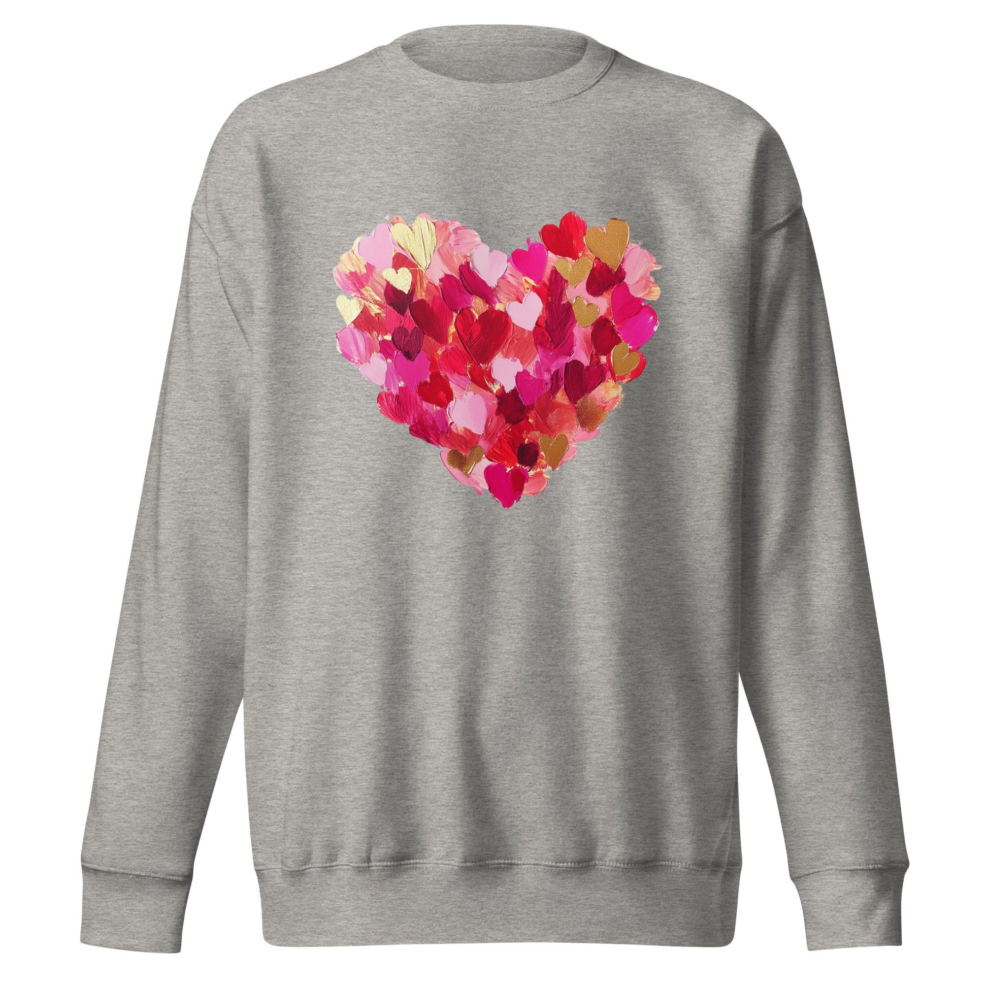 Heart Premium Sweatshirt-Phoenix Styles