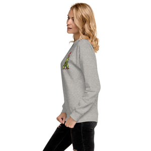 Just Waiting for Christmas Premium Sweatshirt-Phoenix Styles