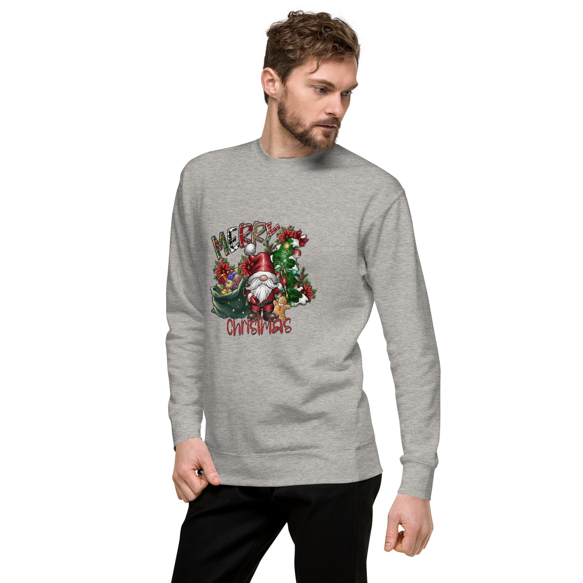 Merry Christmas Premium Sweatshirt-Phoenix Styles