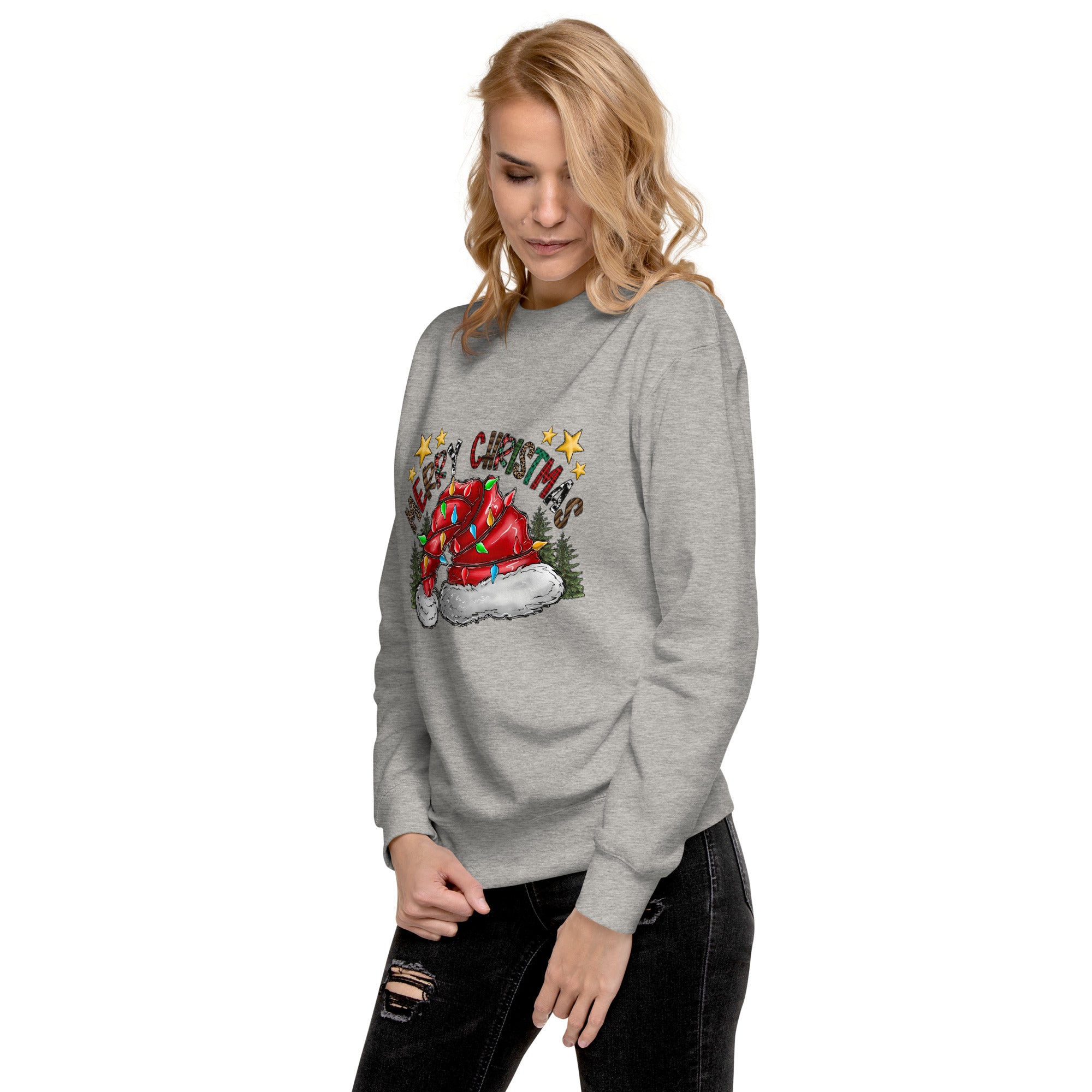 Merry Xmas Unisex Premium Sweatshirt-Phoenix Styles