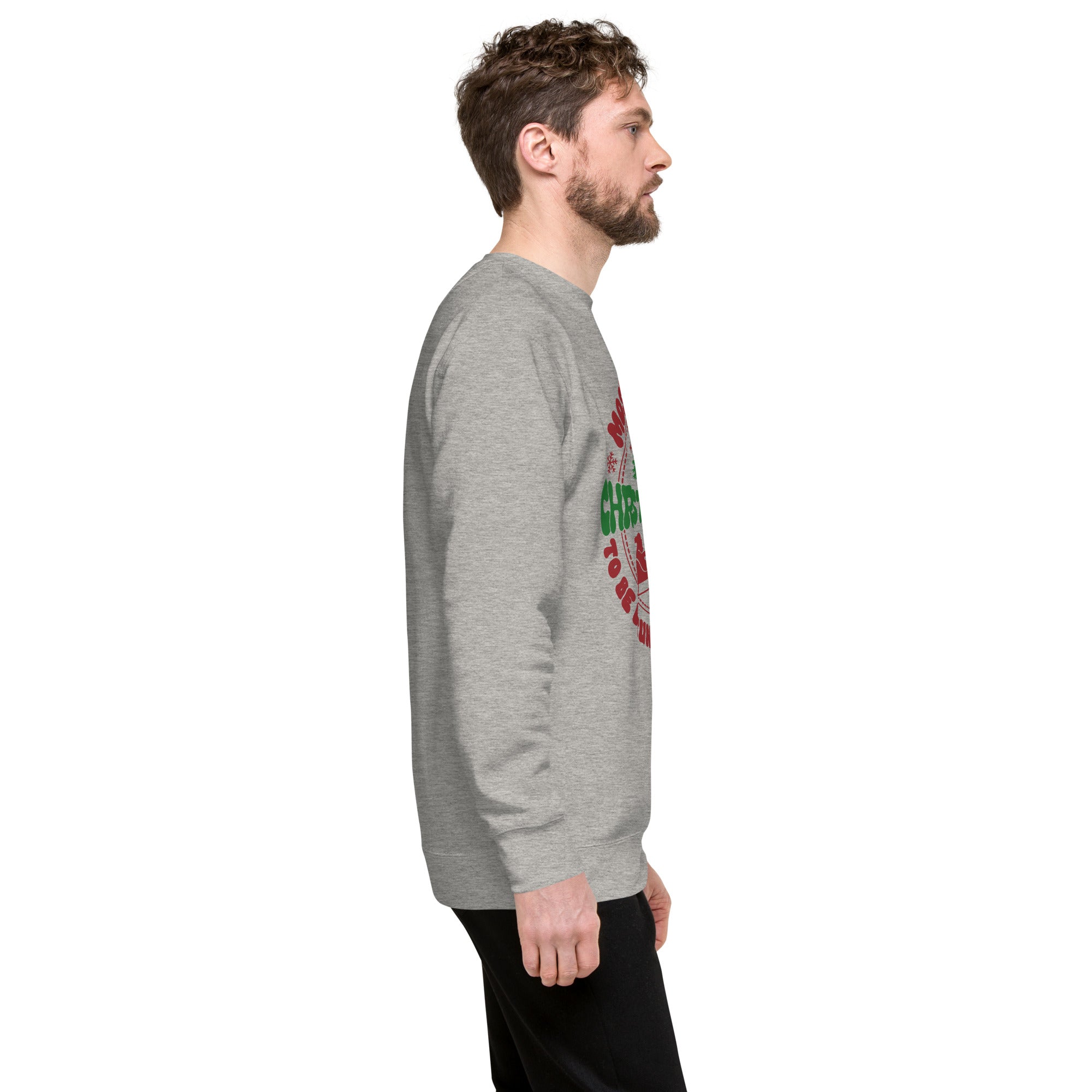 Most Likely To Be Drunk Under The Christmas Tree Unisex Premium Sweatshirt-Phoenix Styles