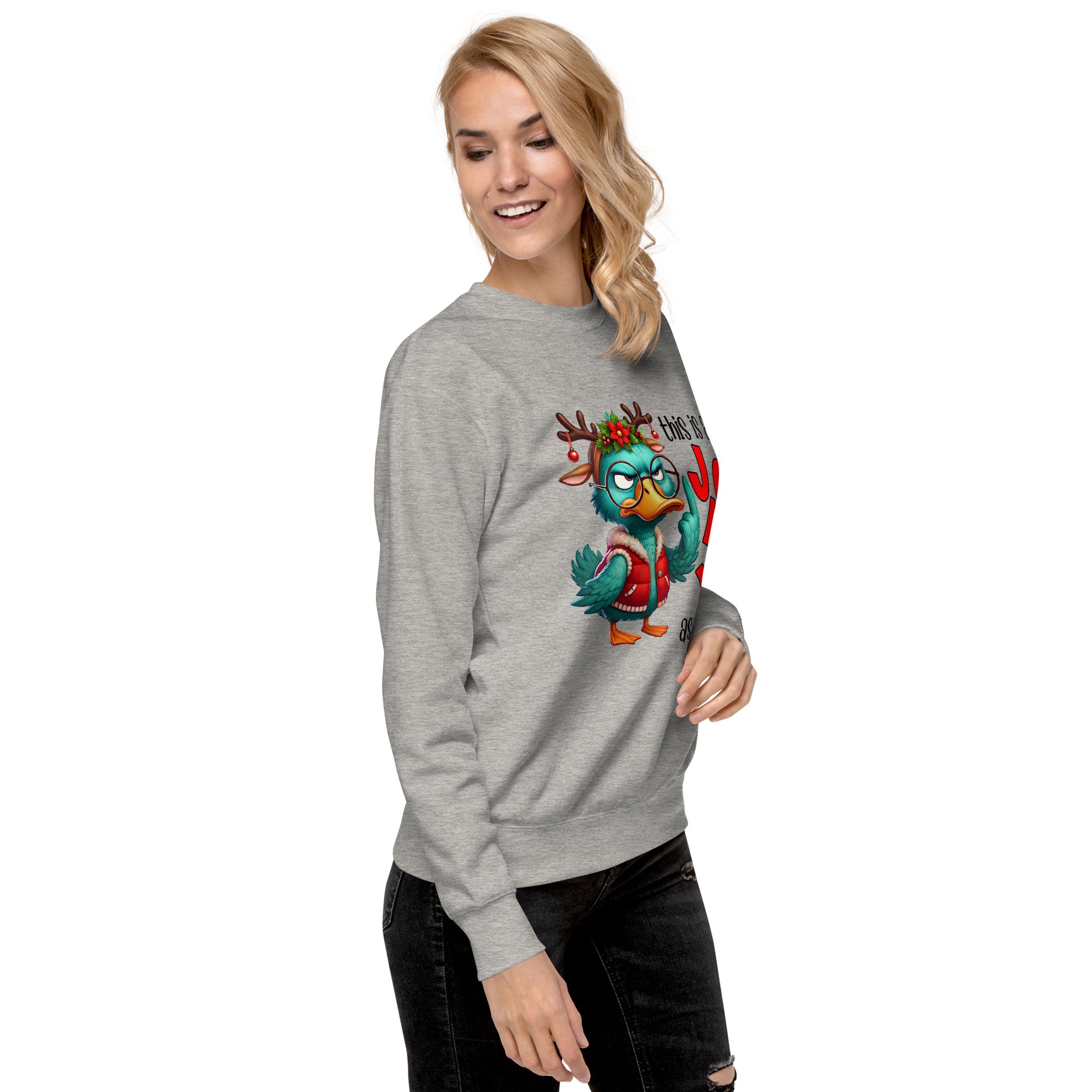 This Is As Jolly As I Get Premium Sweatshirt-Phoenix Styles