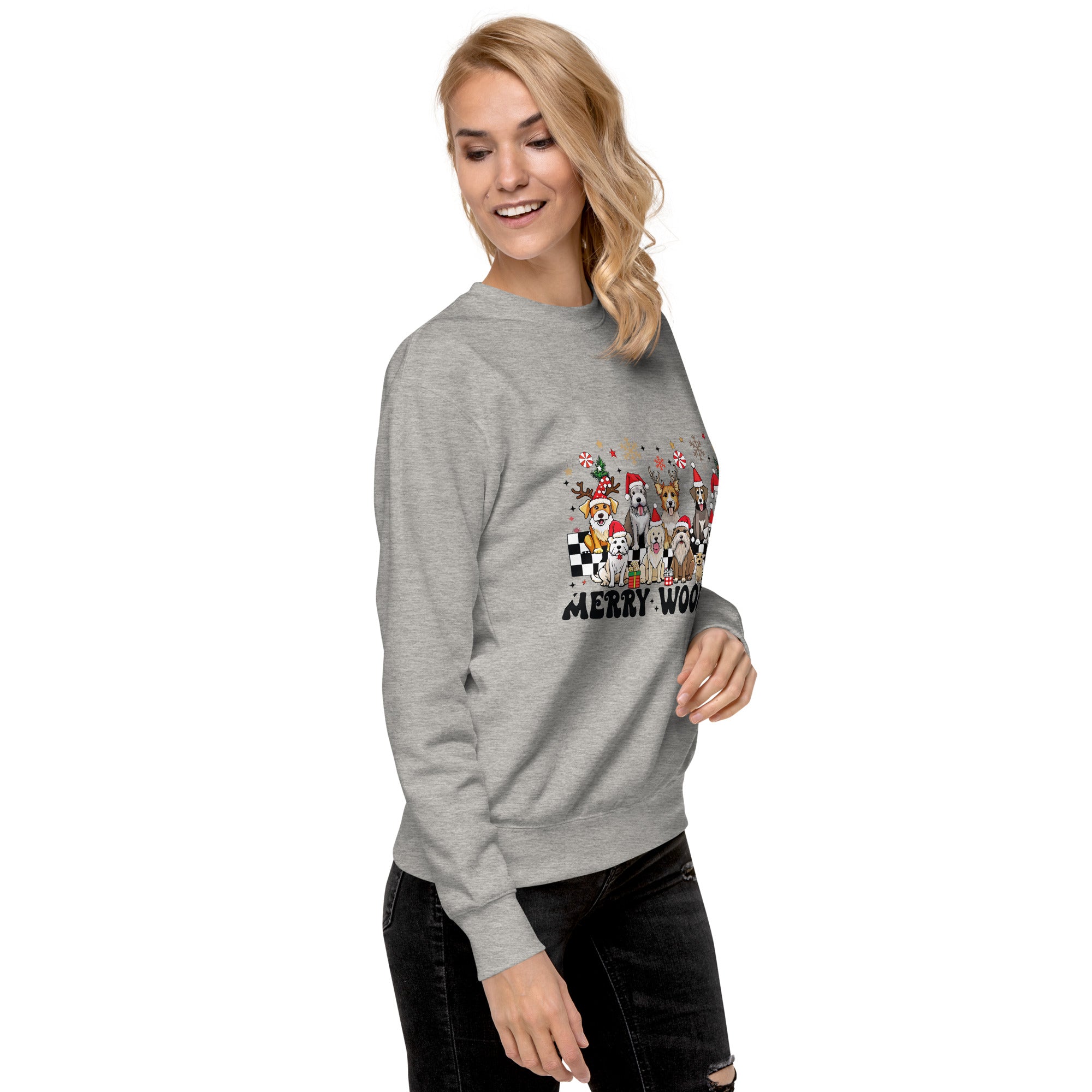 Merry Woofmas Unisex Premium Sweatshirt-Phoenix Styles