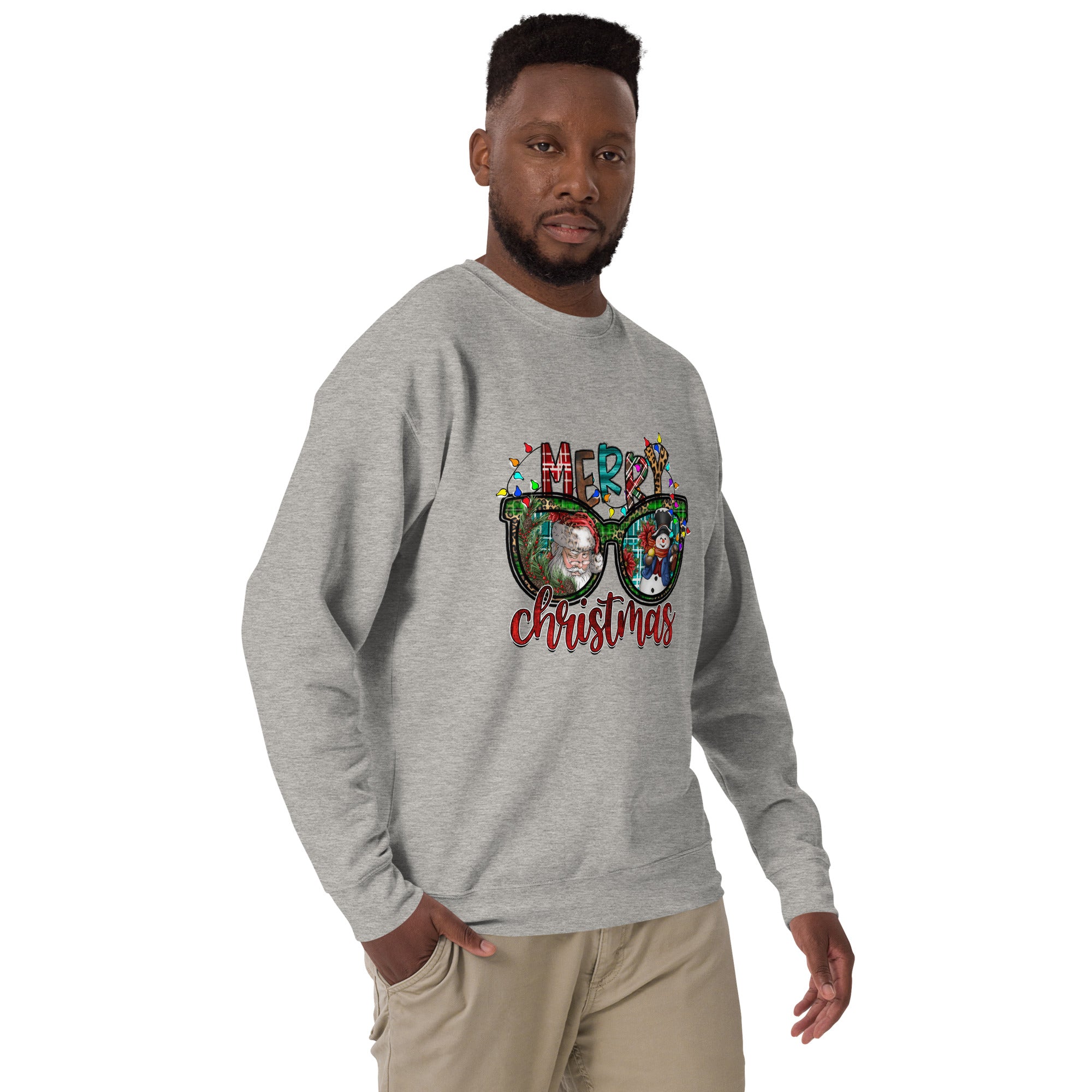 Merry Christmas Premium Sweatshirt-Phoenix Styles