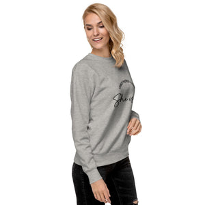 She Is Unbothered Premium Sweatshirt-Phoenix Styles