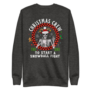 The One To Start A Snowball Fight Premium Sweatshirt-Phoenix Styles