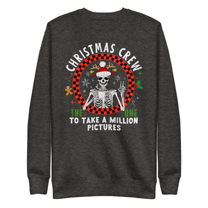 Christmas Crew- The One To Take Million Pictures Premium Sweatshirt-Phoenix Styles