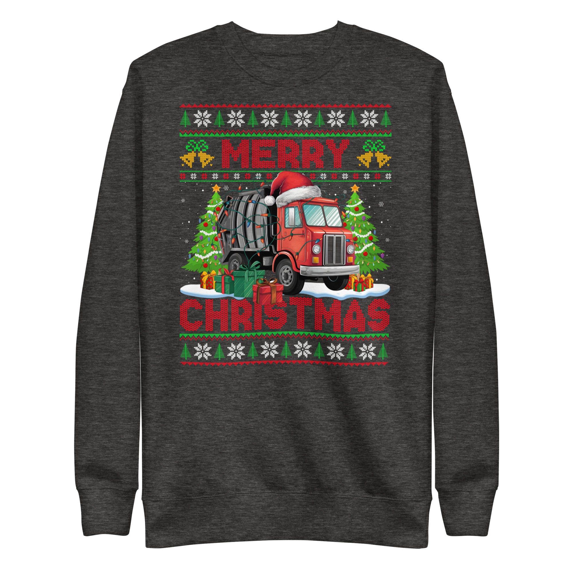 Merry Christmas Truck Unisex Premium Sweatshirt-Phoenix Styles