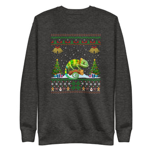 Lizard Christmas Unisex Premium Sweatshirt-Phoenix Styles