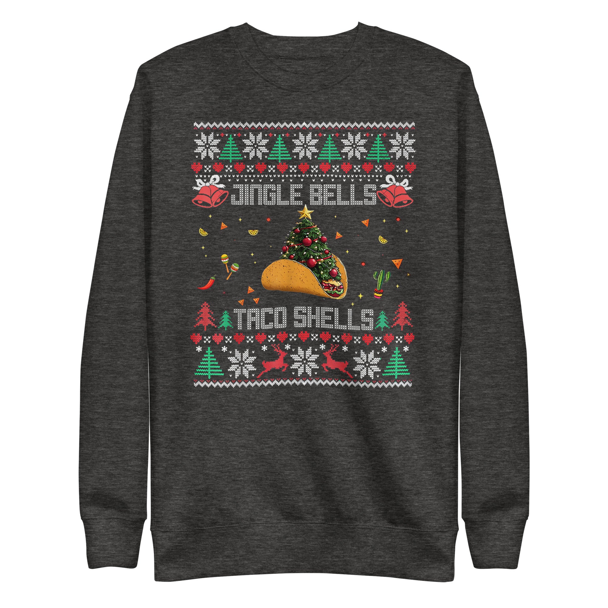 Jingle Bells Taco Shells Premium Sweatshirt-Phoenix Styles