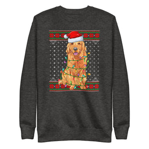 Woof Woof Christmas Premium Sweatshirt-Phoenix Styles