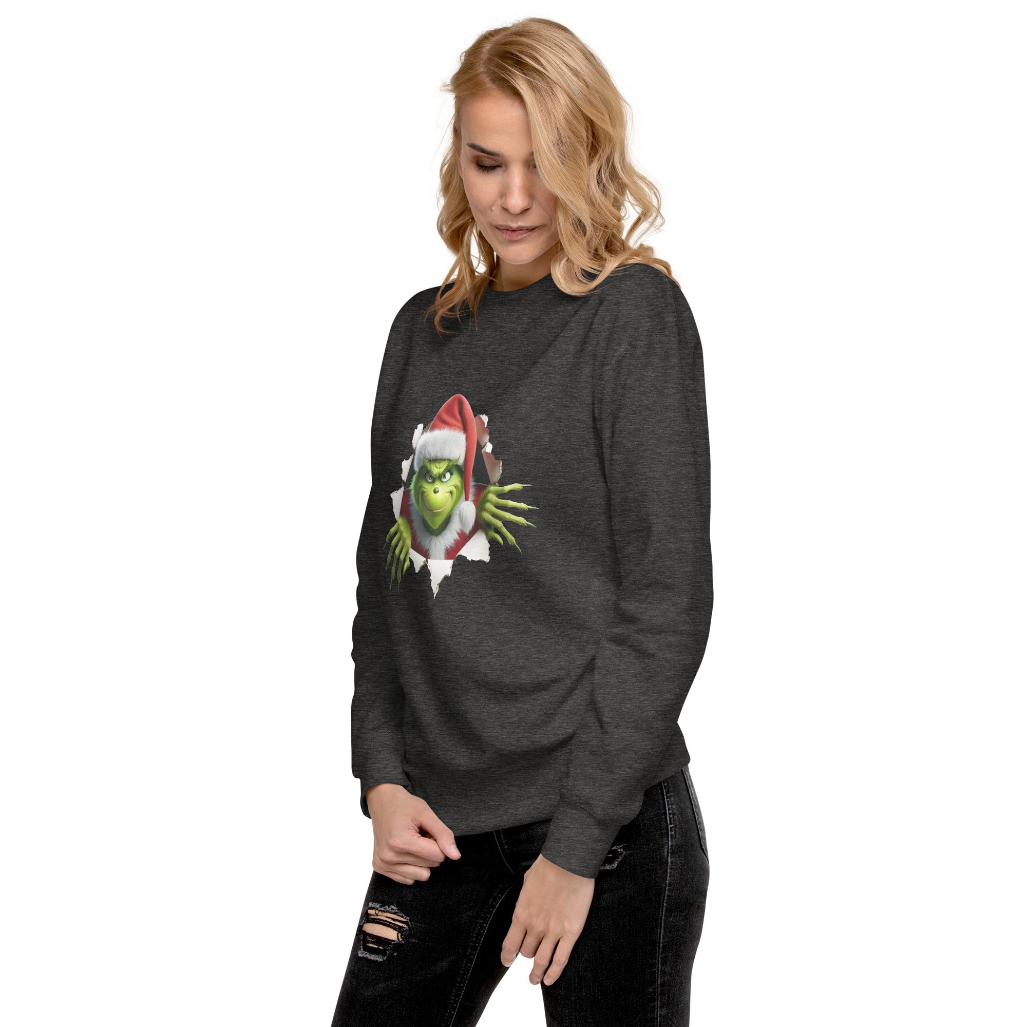 Funny Christmas Character Premium Sweatshirt-Phoenix Styles