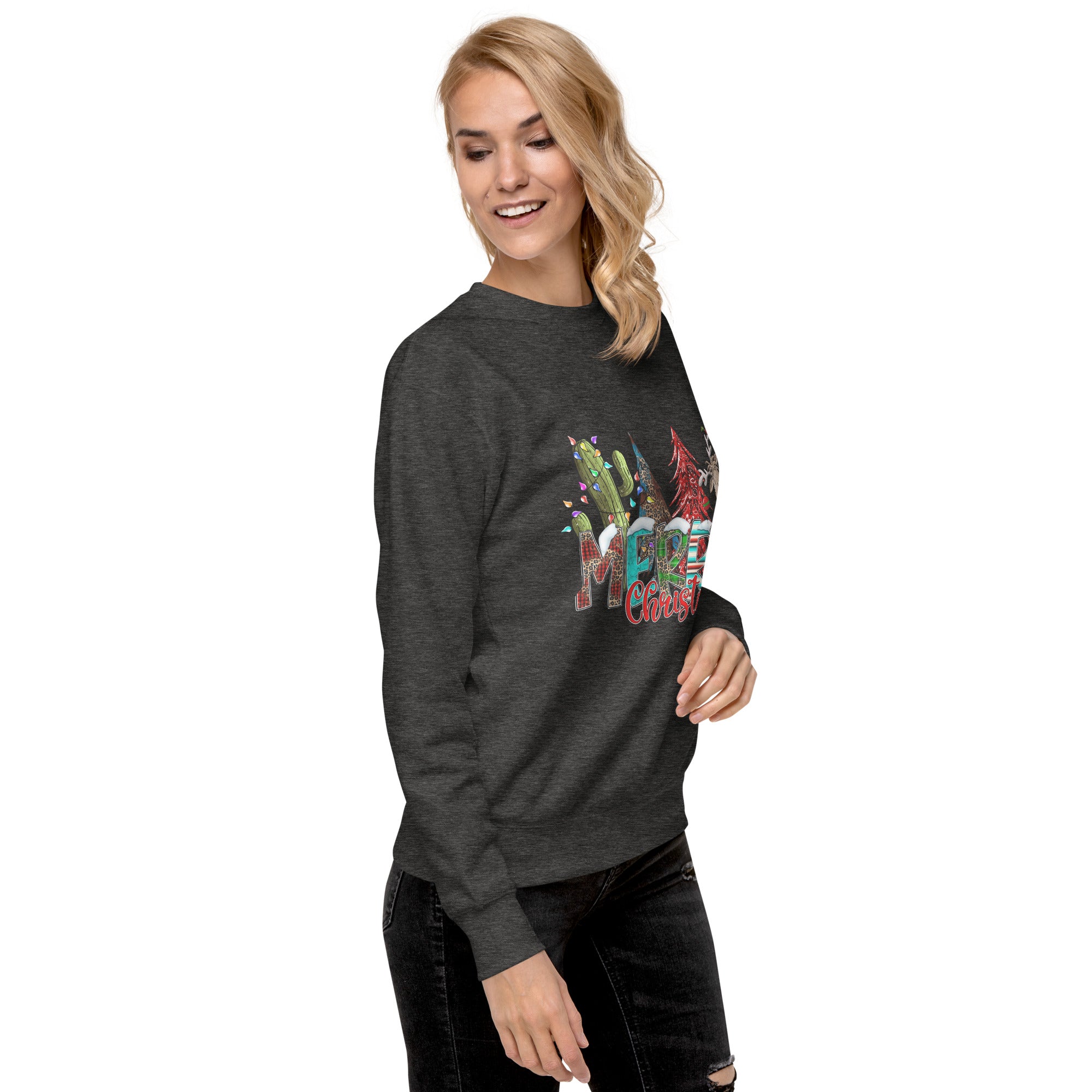 Merry Christmas Premium Sweatshirt-Phoenix Styles