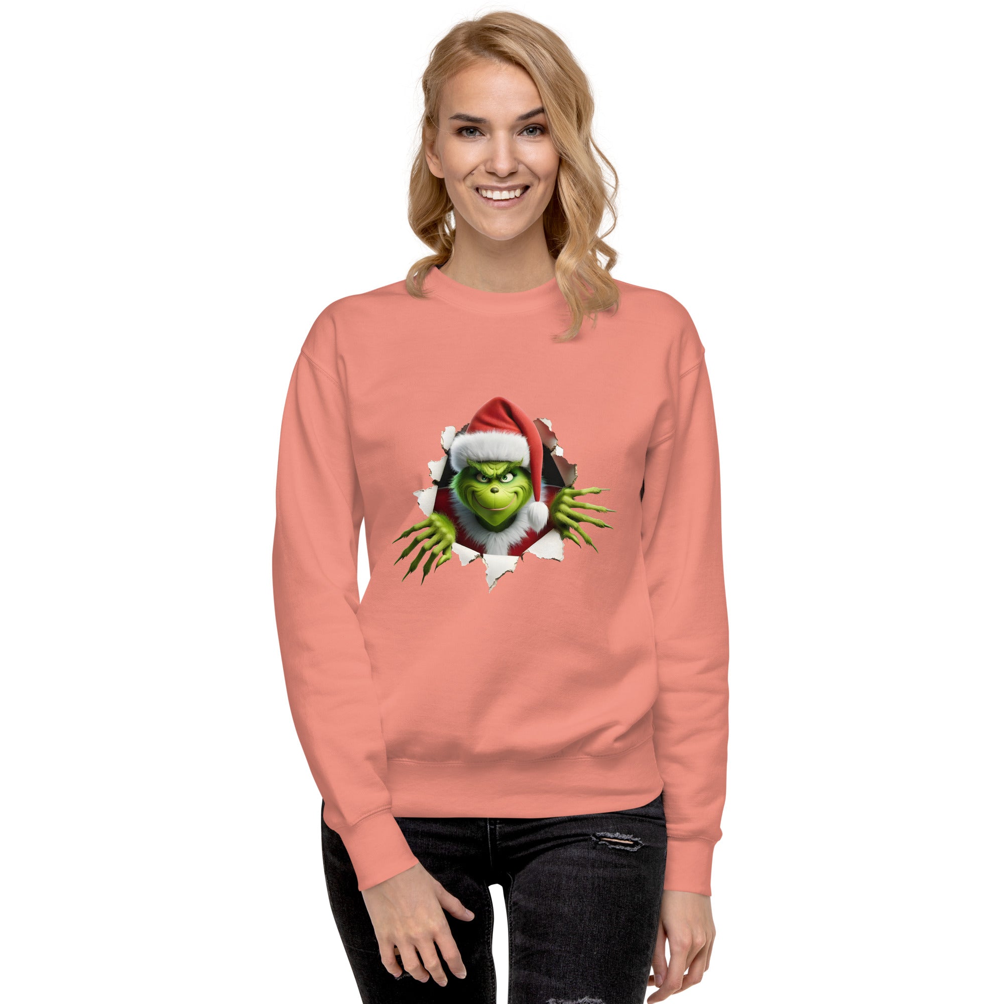 Funny Christmas Character Premium Sweatshirt-Phoenix Styles