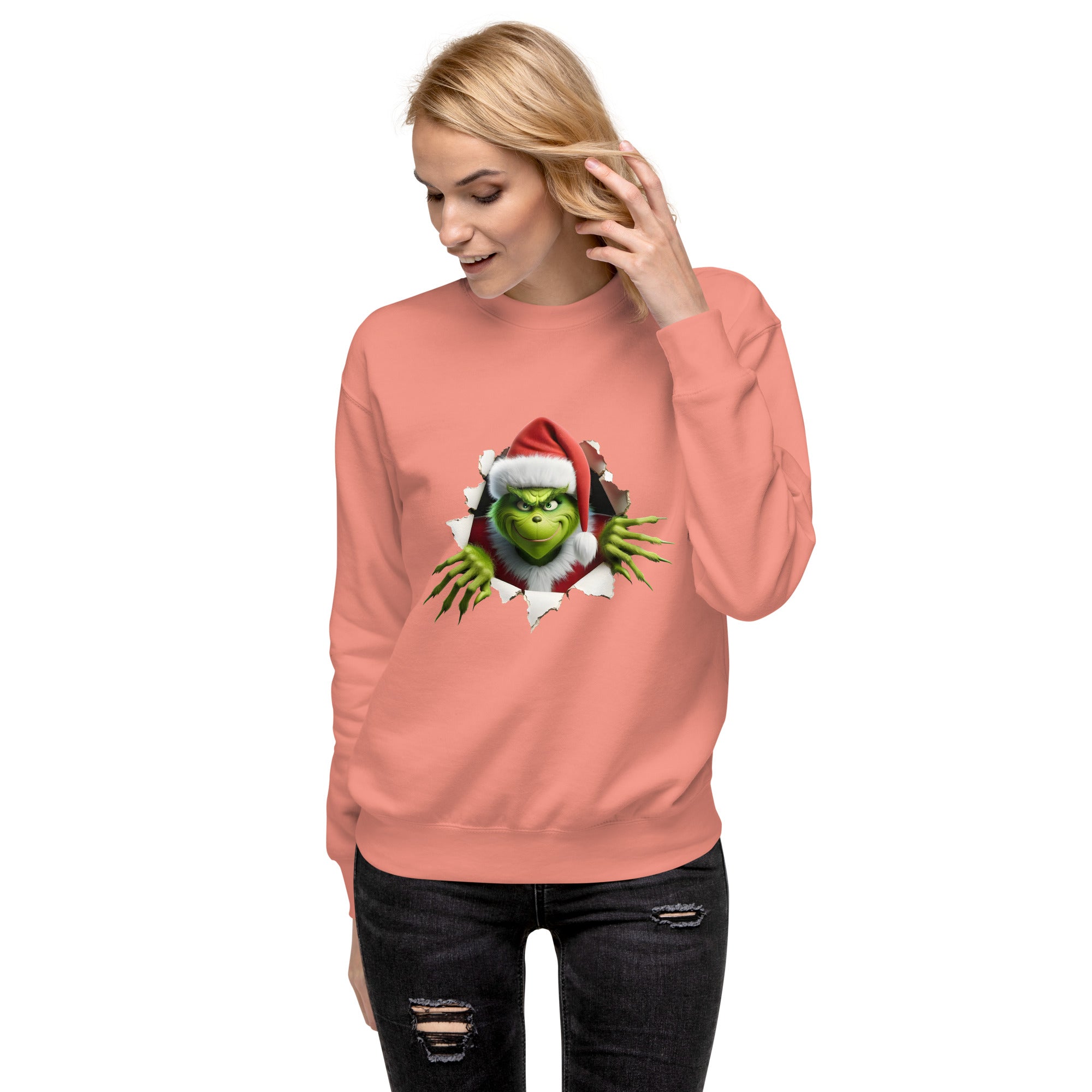 Funny Christmas Character Premium Sweatshirt-Phoenix Styles