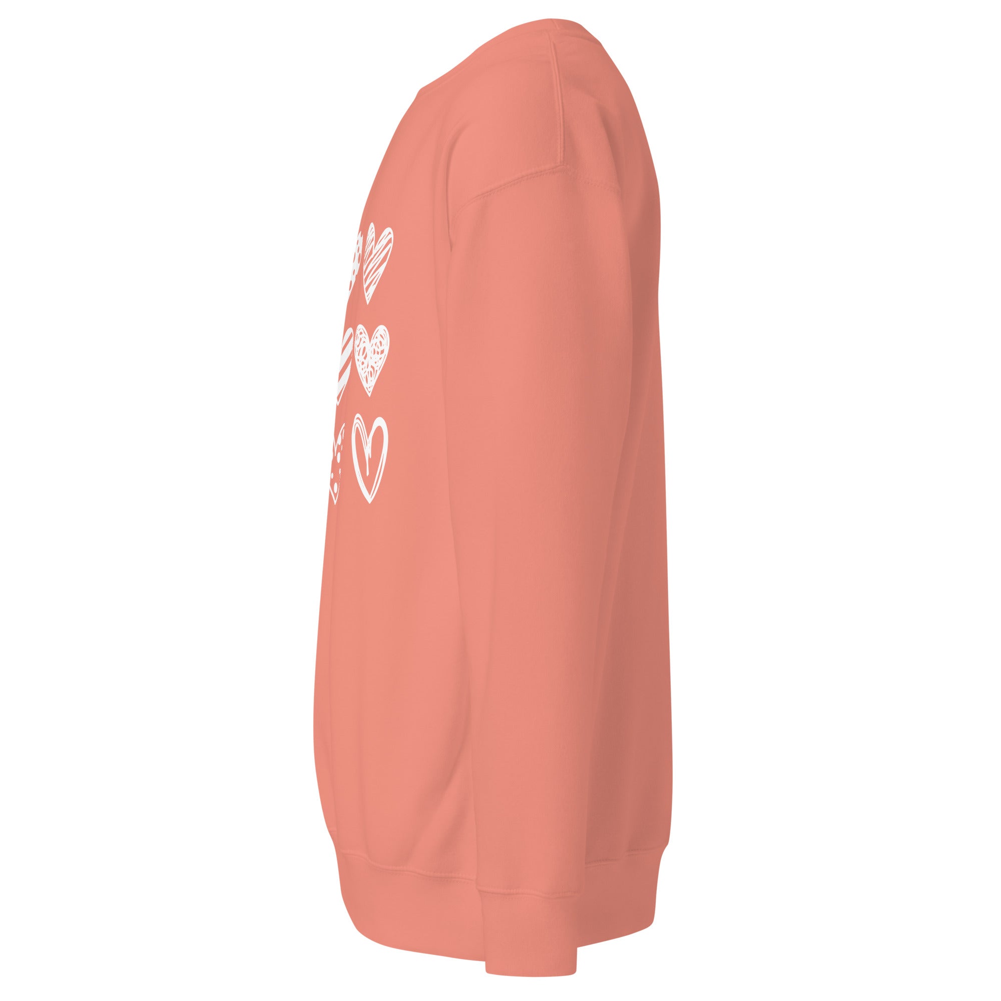 Hearts Premium Sweatshirt-Phoenix Styles