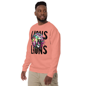 Lions Lions Unisex Premium Sweatshirt-Phoenix Styles