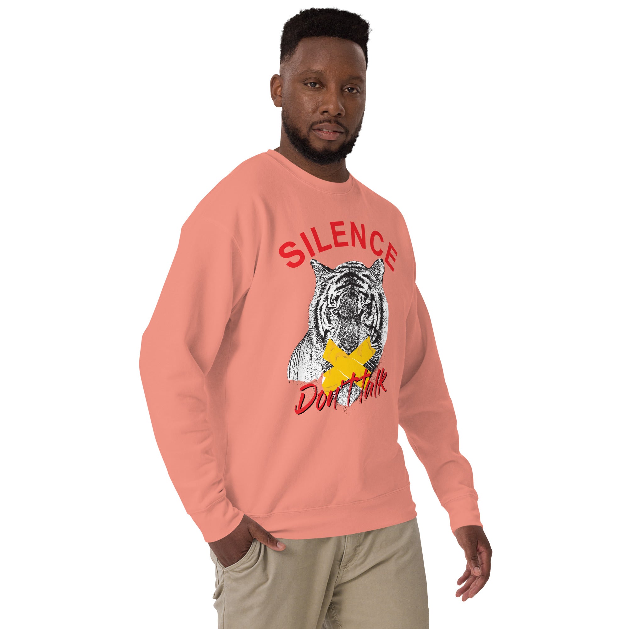 Silence Premium Sweatshirt-Phoenix Styles