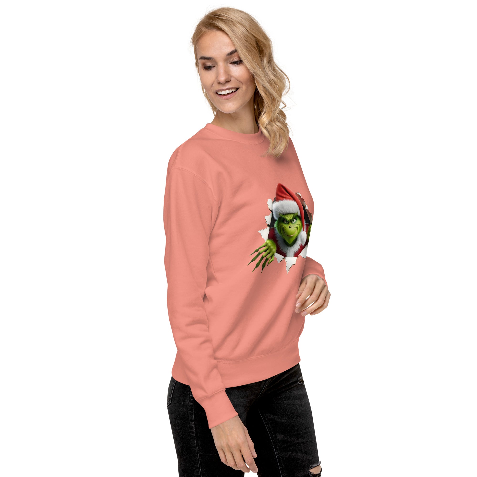 Funny Christmas Character Premium Sweatshirt-Phoenix Styles