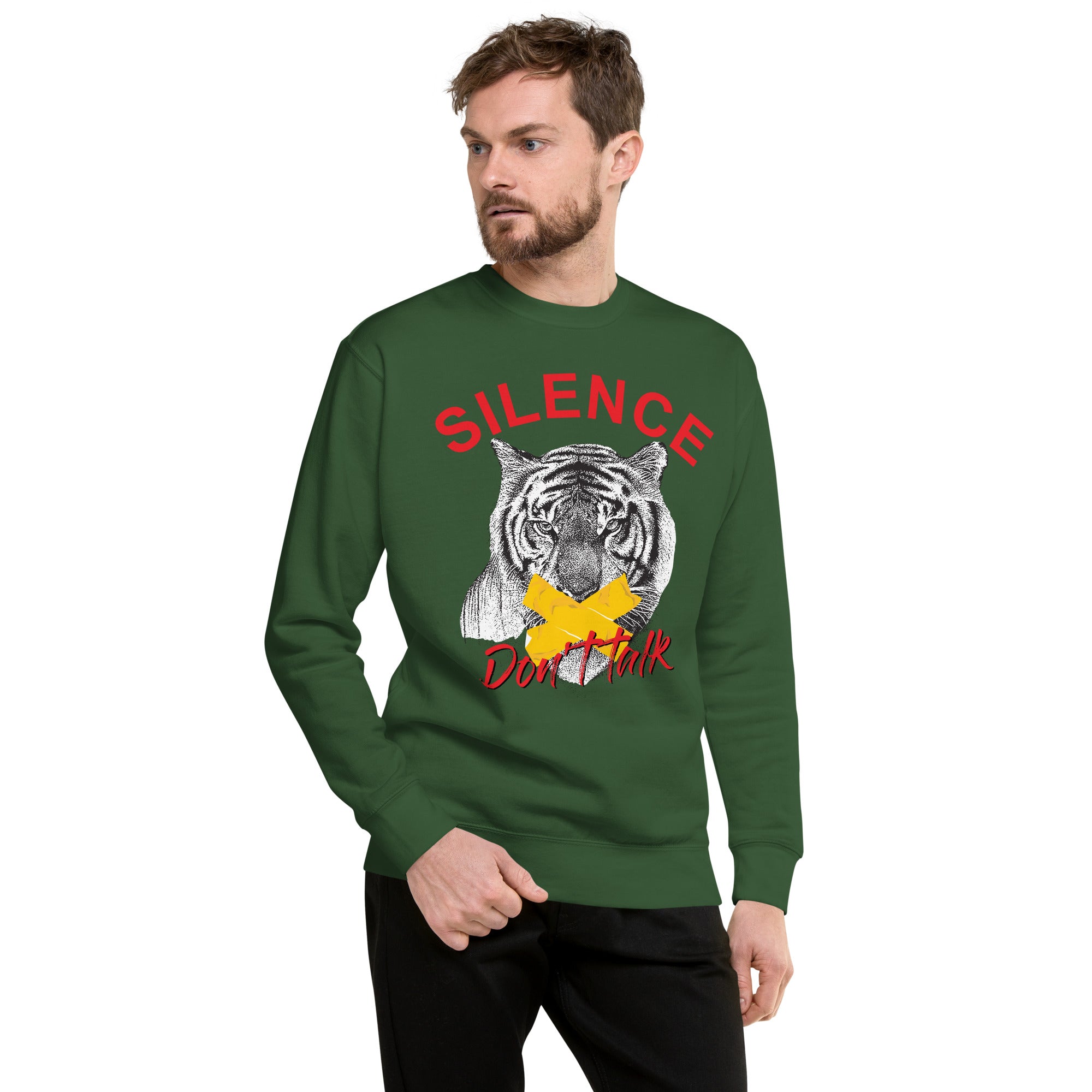 Silence Premium Sweatshirt-Phoenix Styles