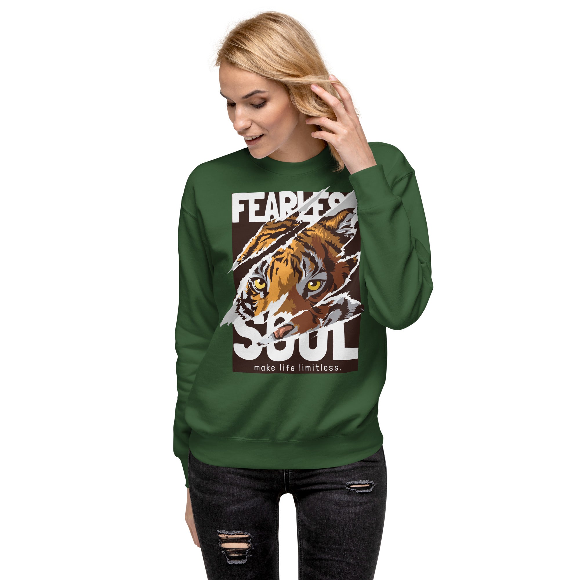 Fearless Soul Premium Sweatshirt-Phoenix Styles