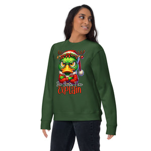 Dear Santa I Can Explain Premium Sweatshirt-Phoenix Styles