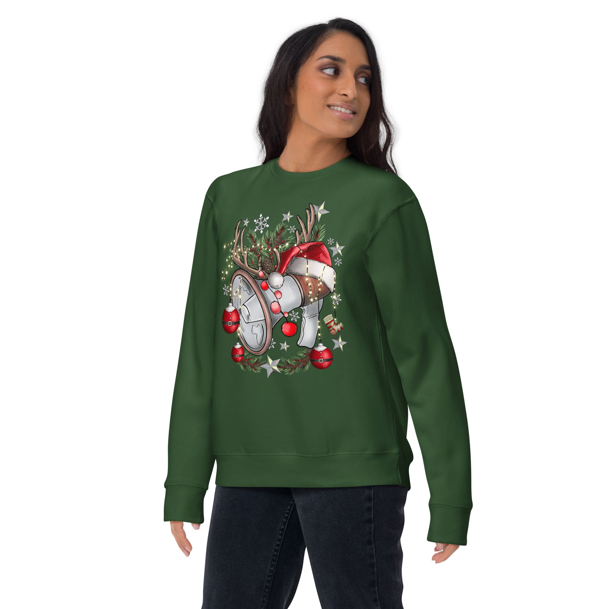 Merry Christmas Premium Sweatshirt-Phoenix Styles