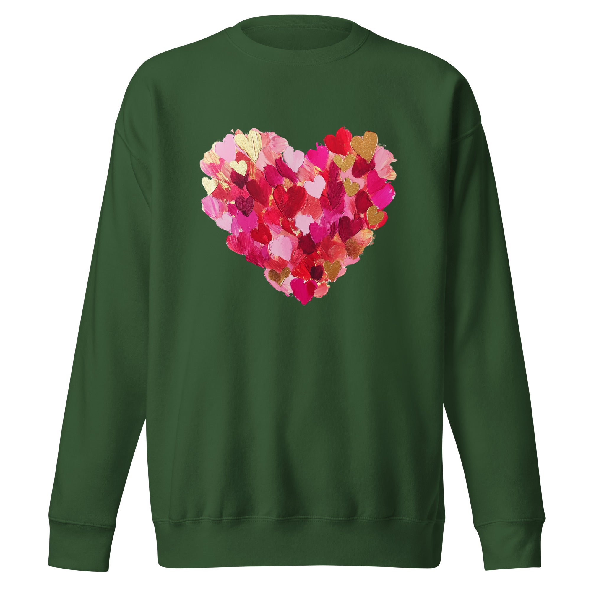 Heart Premium Sweatshirt-Phoenix Styles