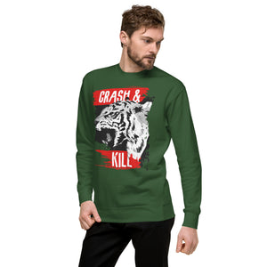 Crash and Kill Premium Sweatshirt-Phoenix Styles