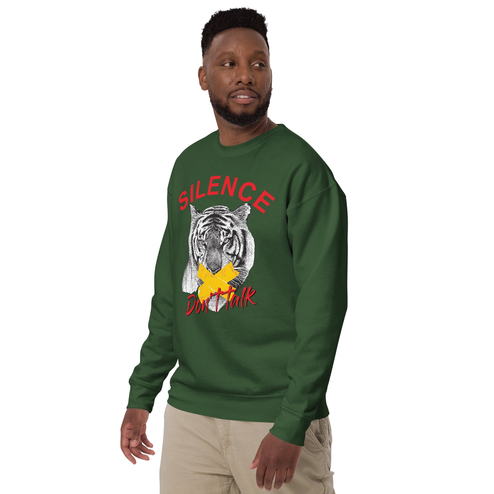 Silence Premium Sweatshirt-Phoenix Styles