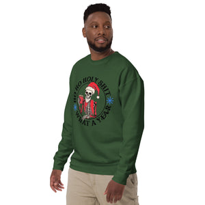 Ho Ho Holy Shit Premium Sweatshirt-Phoenix Styles