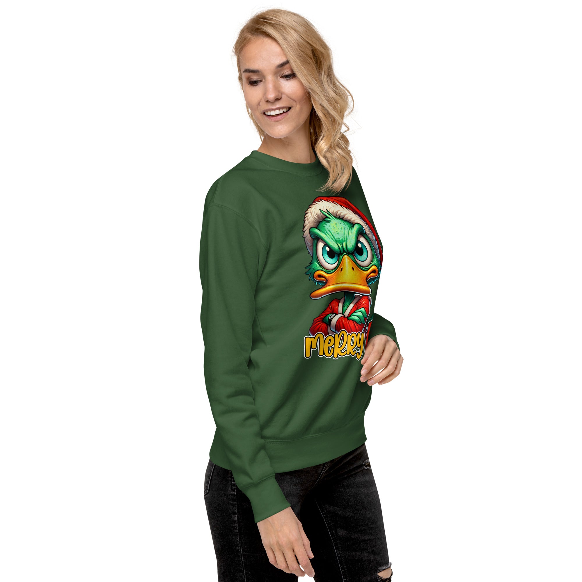 Merry AF Unisex Premium Sweatshirt-Phoenix Styles