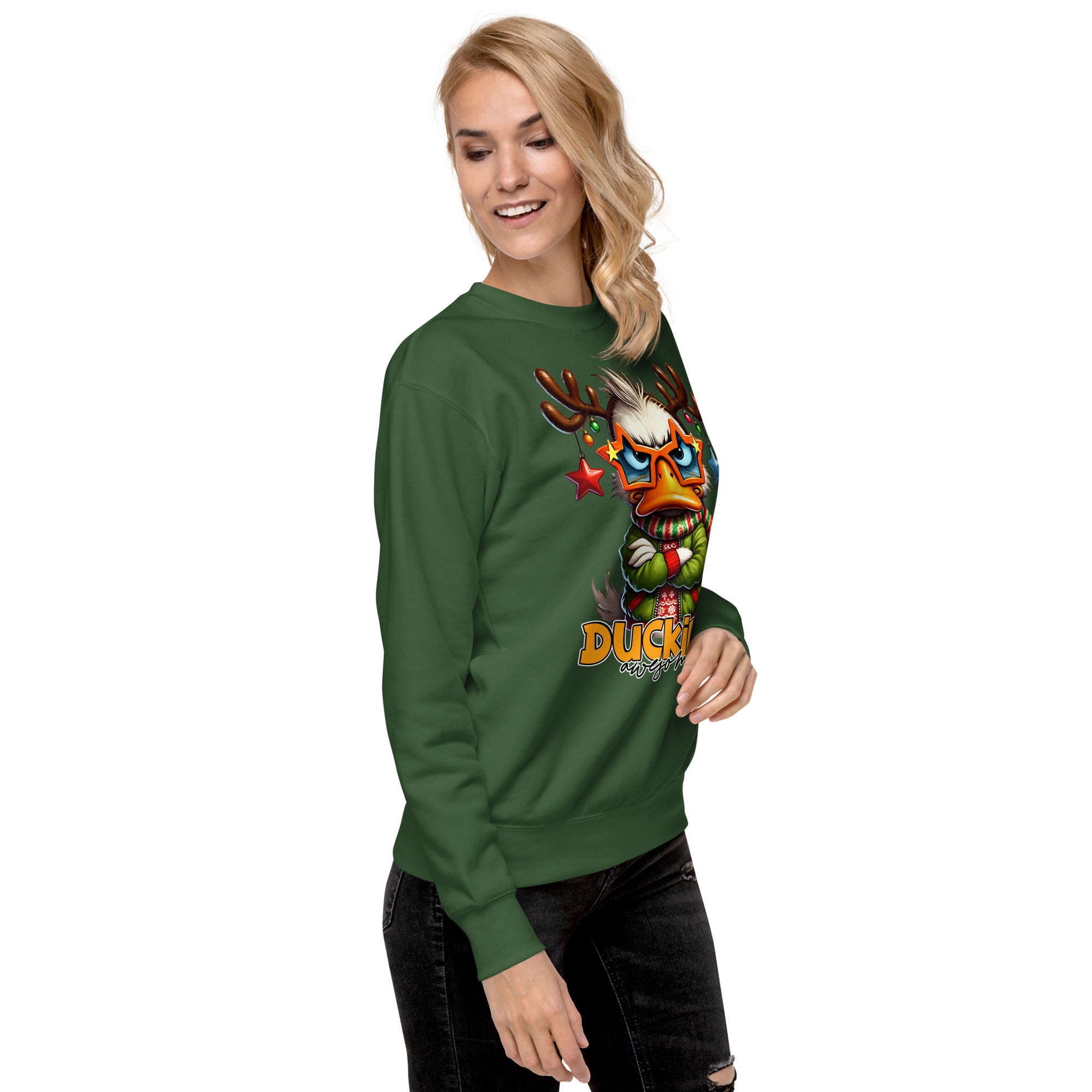 Ducking Awesome Premium Sweatshirt-Phoenix Styles