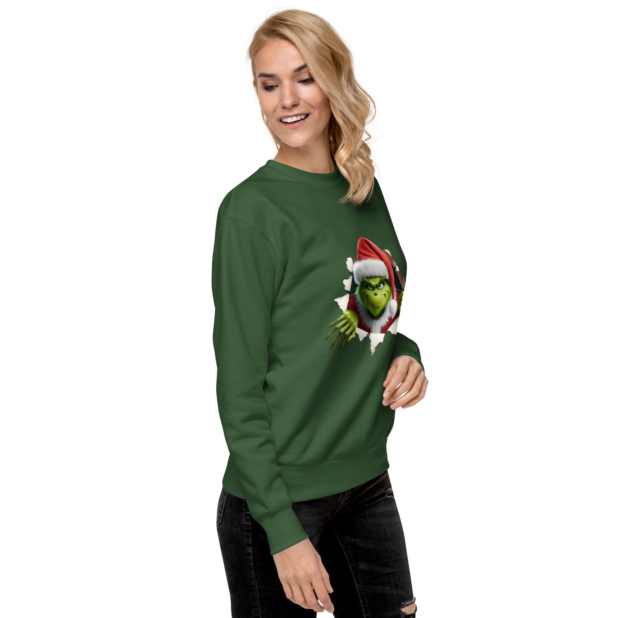 Funny Christmas Character Premium Sweatshirt-Phoenix Styles