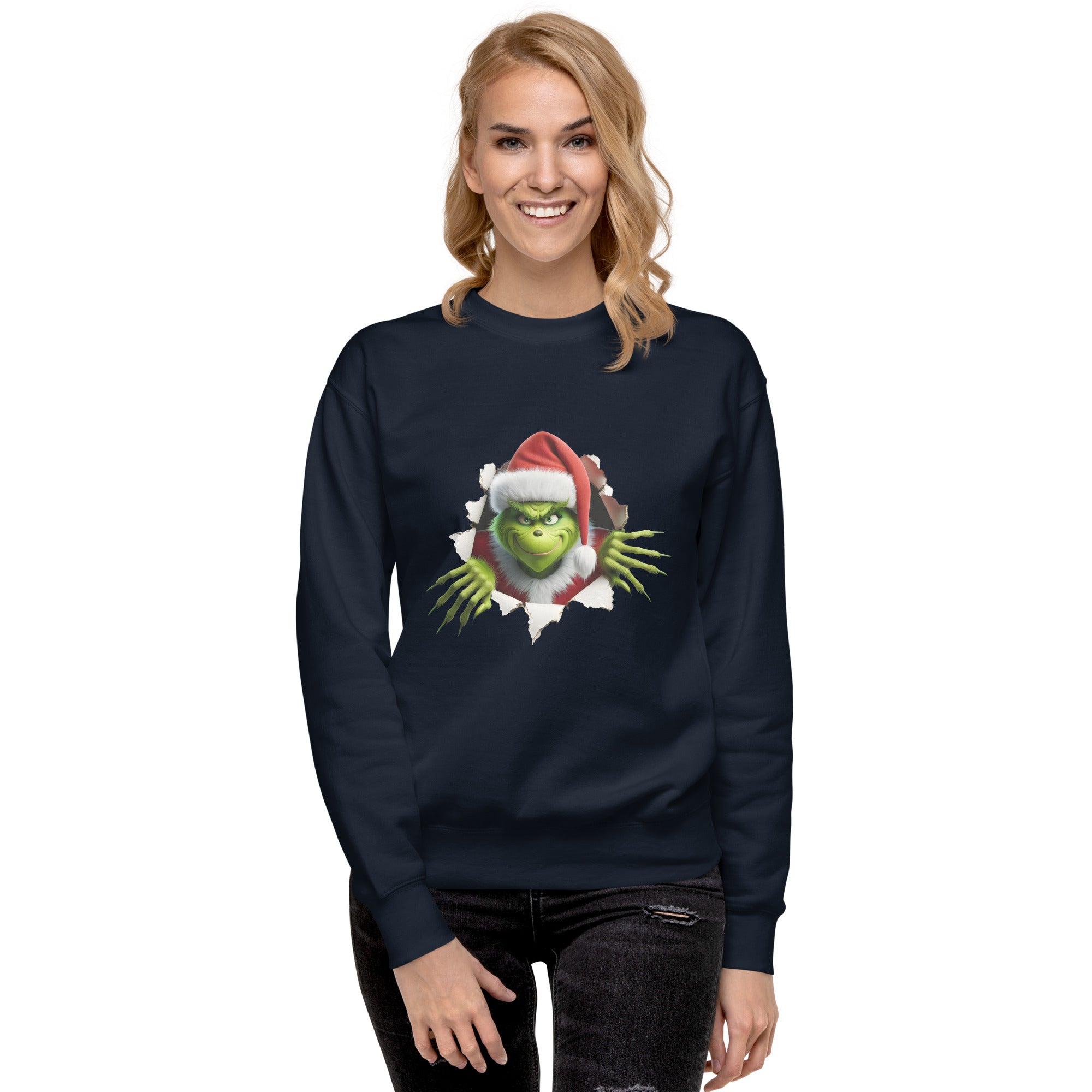 Funny Christmas Character Premium Sweatshirt-Phoenix Styles