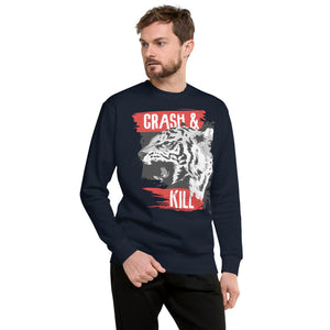 Crash and Kill Premium Sweatshirt-Phoenix Styles