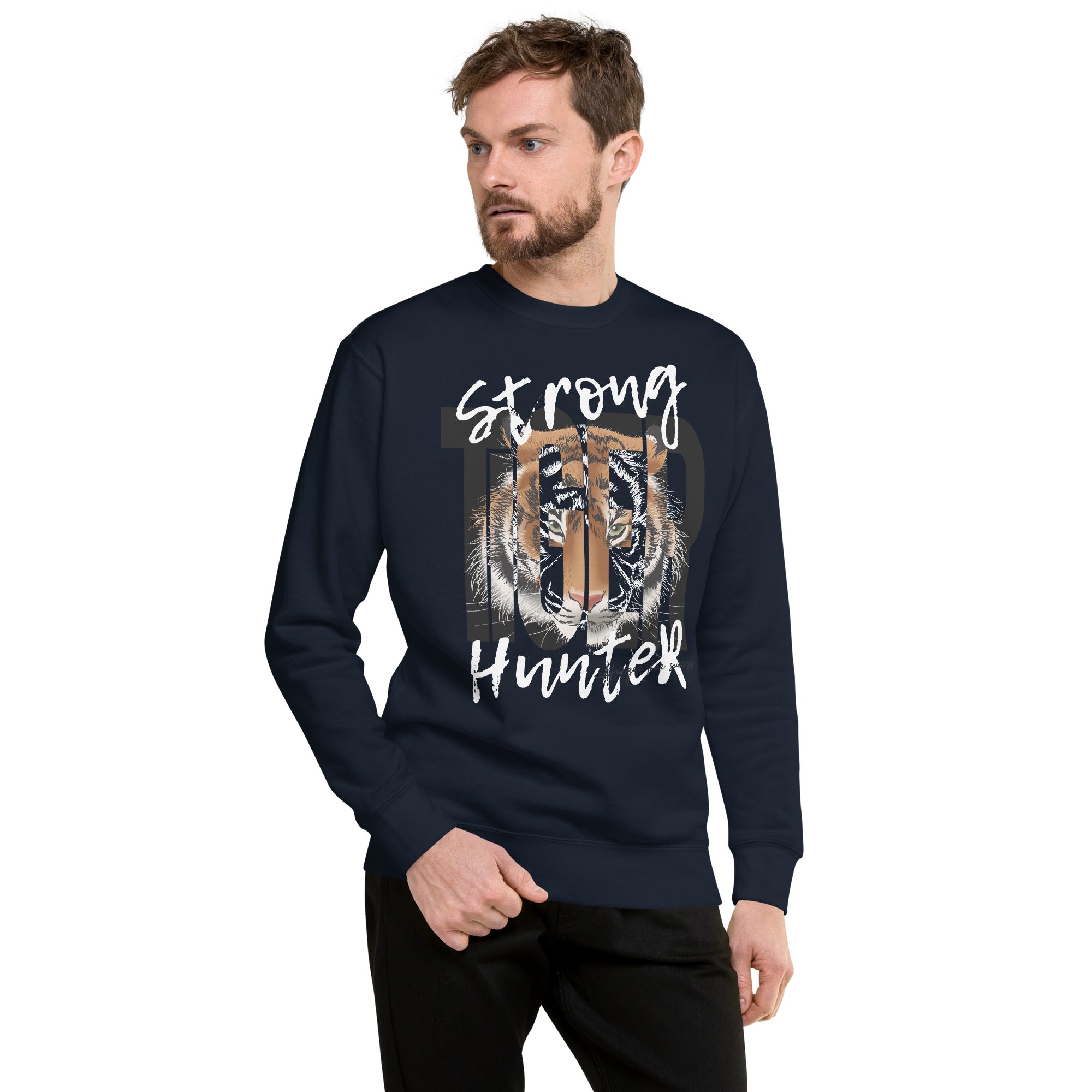 Strong Hunter Premium Sweatshirt-Phoenix Styles