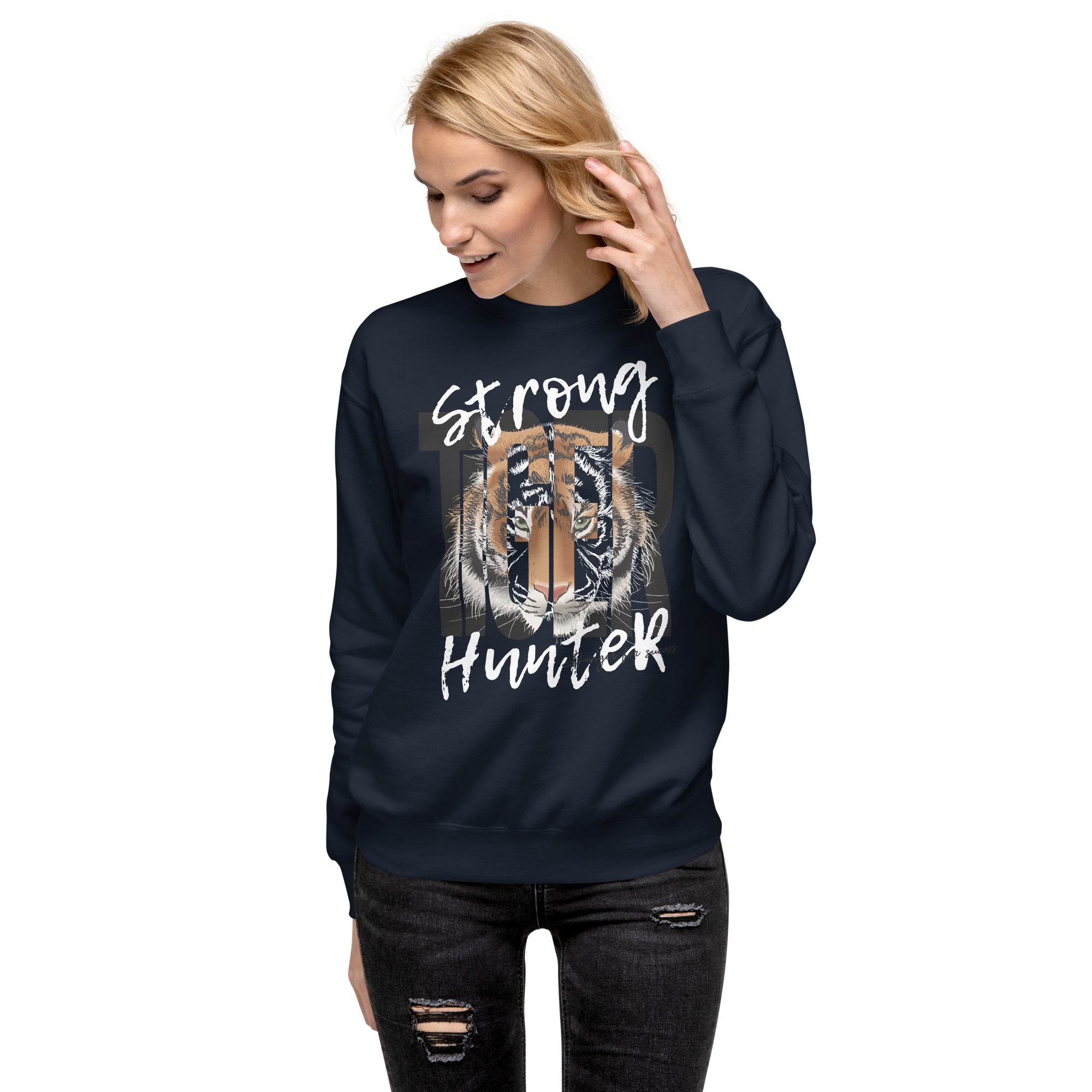 Strong Hunter Premium Sweatshirt-Phoenix Styles