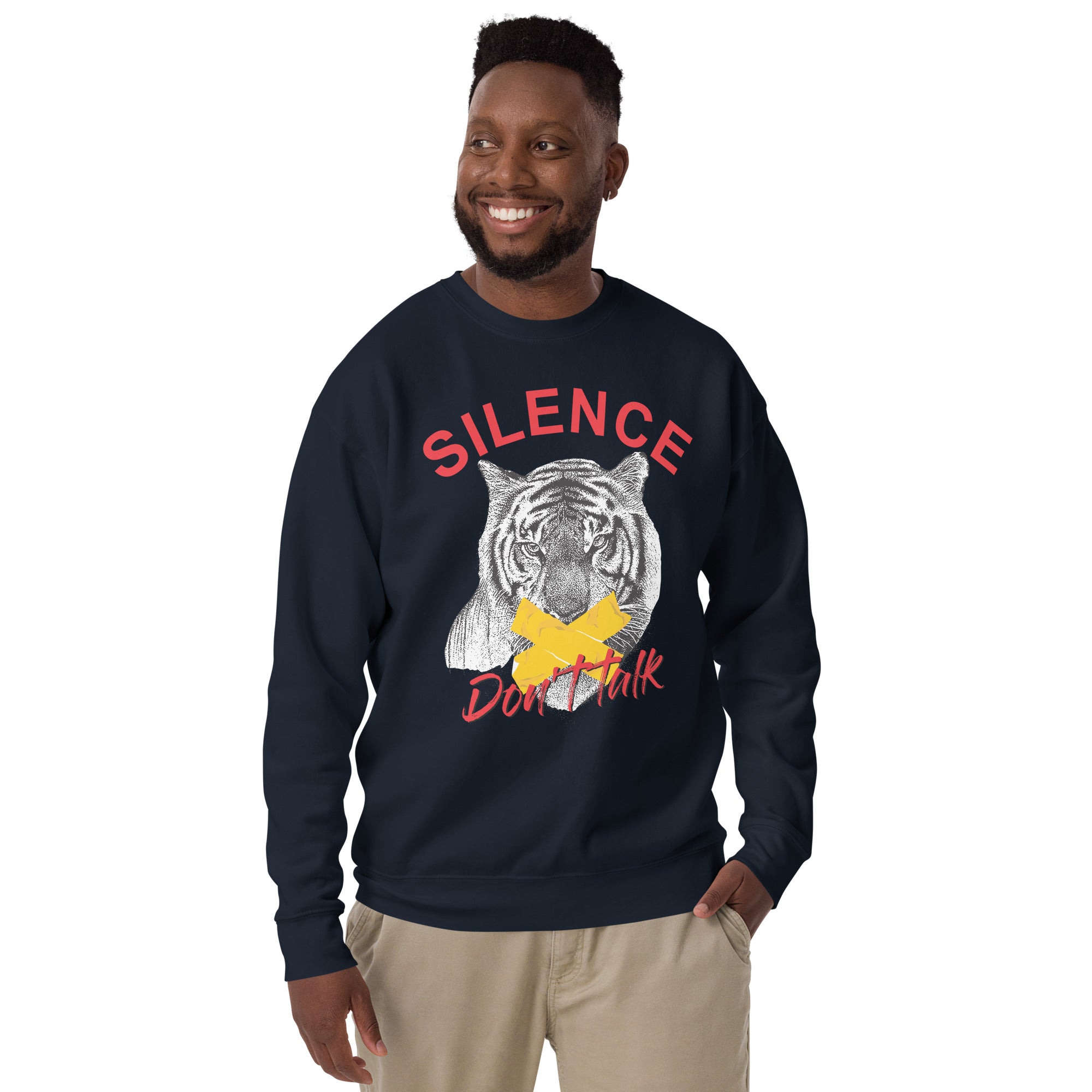 Silence Premium Sweatshirt-Phoenix Styles